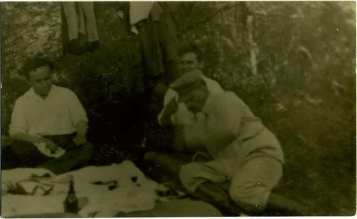Иосиф Сталин на пикнике в Сочи 1930-е