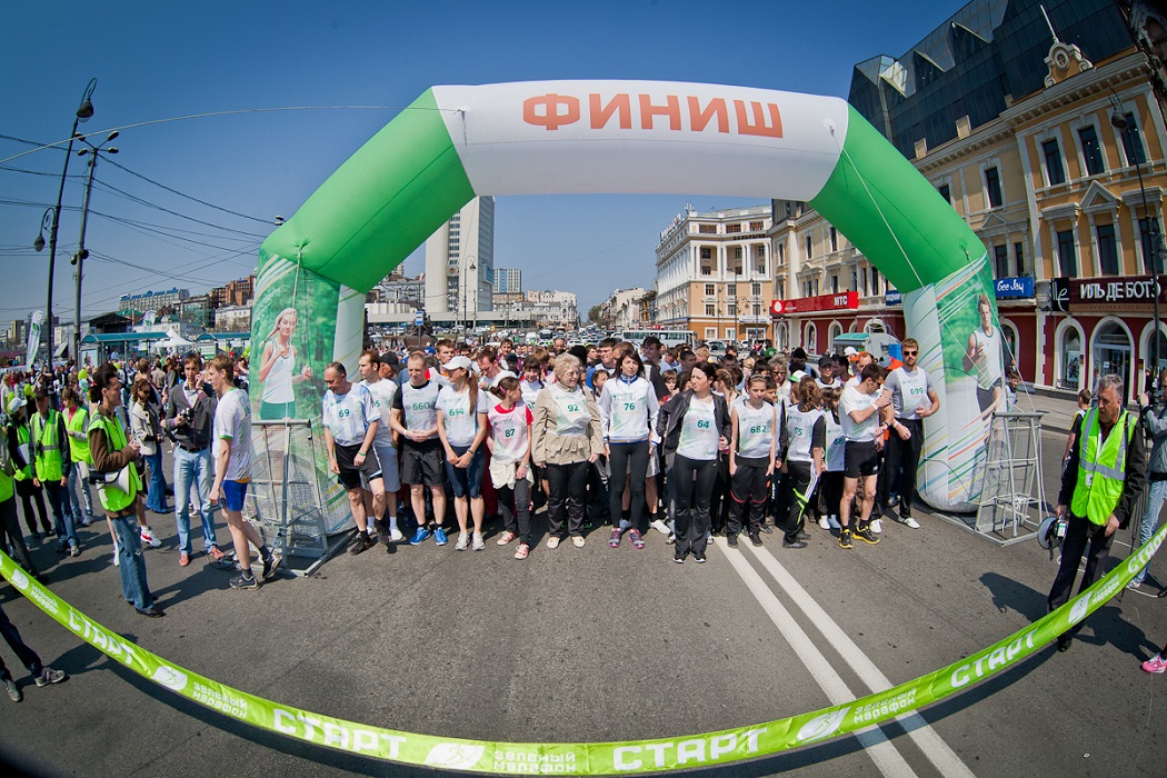 Зеленый марафон Сбербанк