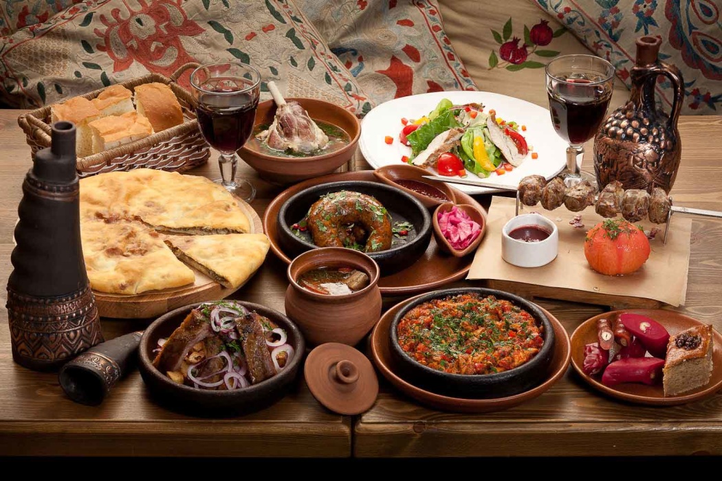 Горячие блюда кавказской кухни